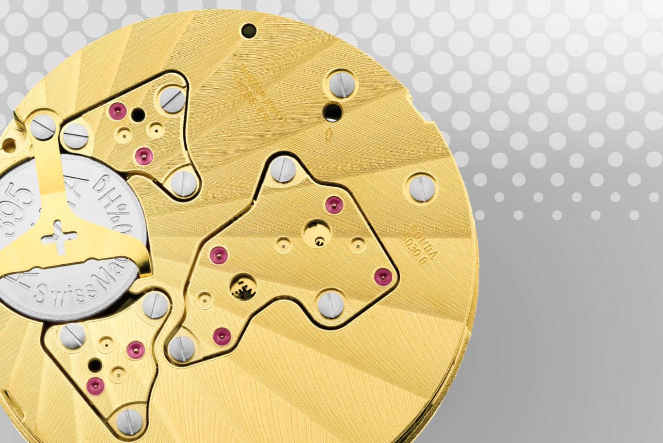 Dekorierte Uhrwerke von Ronda