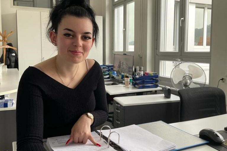 Währen der KV-Ausbilung arbeitest du in verschiedenen Abteilungen