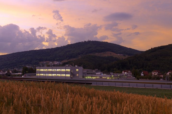 Südansicht der Firma